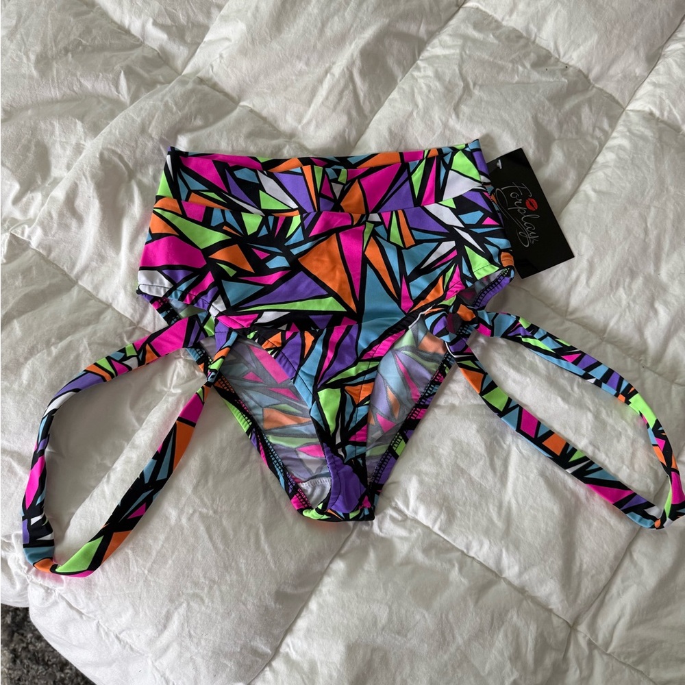 iHeartraves Harness Rave Booty Bottoms - Picture 2 of 9